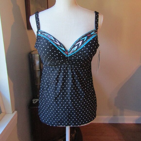 Coco Reef Bra Size 32/34 DD Tankini Top - Picture 2 of 8